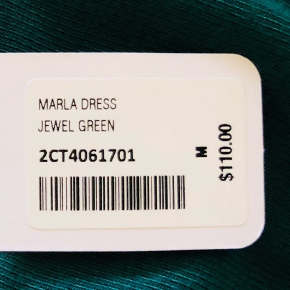 NWT Soft Surroundings Marla Dress Asymmetrical Overlay Soft Knit Artsy | Green - Picture 13 of 14